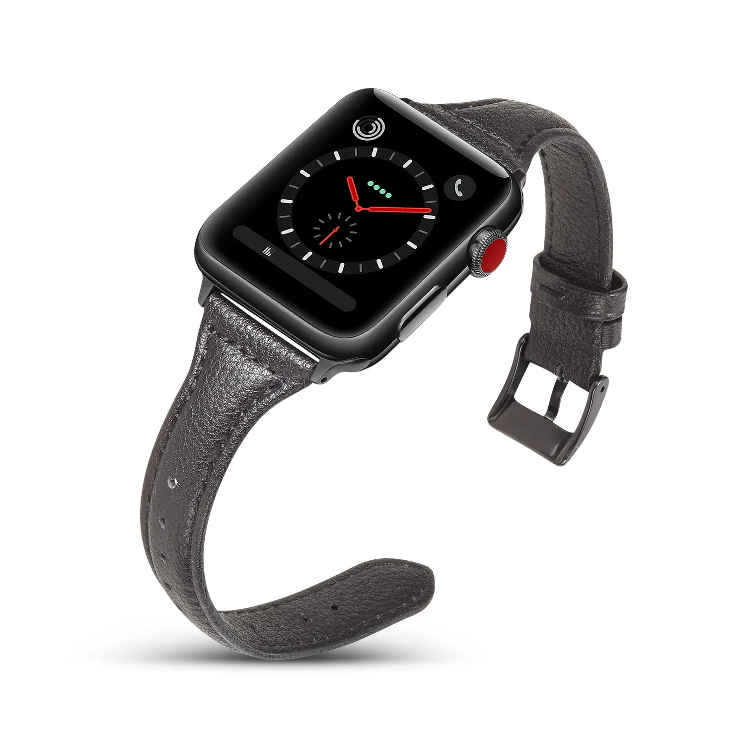 Кожаный ремешок для Apple Watch 38 мм 40 мм 42 мм 44 мм, Apple сменный ремешок для наручных часов Ремешок Браслет для iwatch Series 4 3 2 1