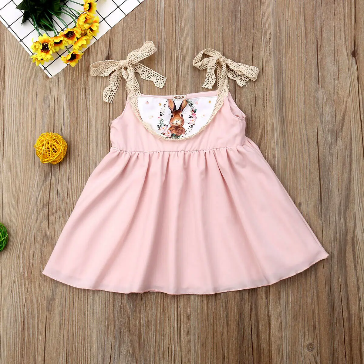 Easter Infant Baby Girls Kids Party Tutu Dress Outfit Toddler Summer Sundress | Детская одежда и обувь