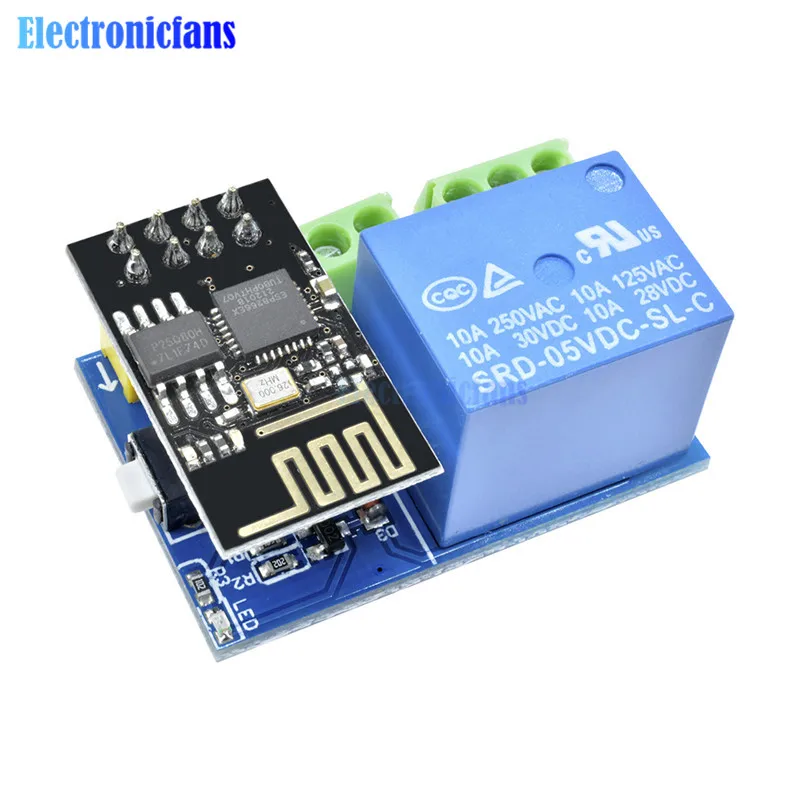 Релейный модуль ESP8266 ESP 01 5V WiFi умный дом дистанционный переключатель для телефона