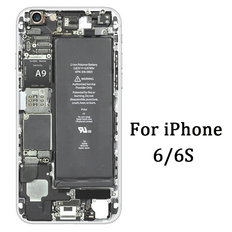Новейшая имитация ремонта телефона наклейки для iPhone 7 8 Plus 6 6S пленка ПВХ наклейка для iPhone X Xr Xs Max прочный клей оболочки тела