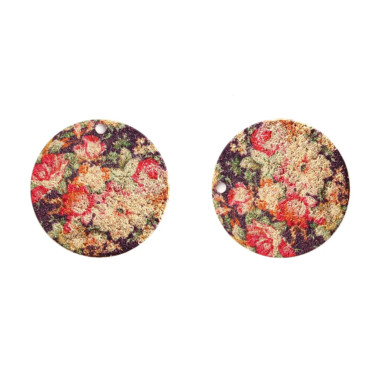 Богемное винтажное медное подвесное украшение в виде цветов для женщин DIY серьги