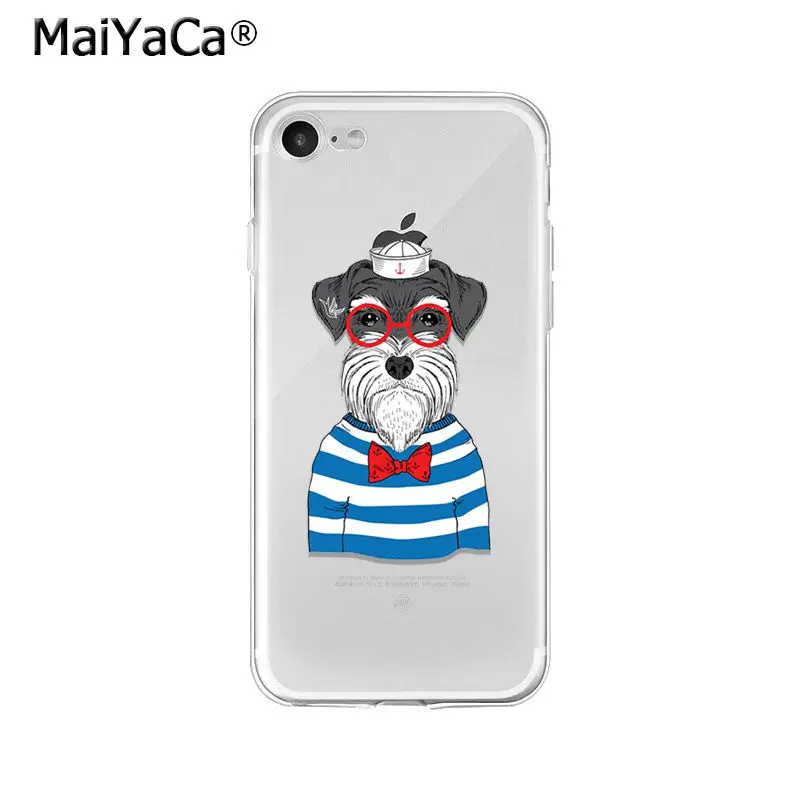 Мягкий чехол для телефона MaiYaCa Pet Dog puppy TPU высокого качества iPhone X XS MAX 6 6s 7 7plus 8 8Plus 5 5S