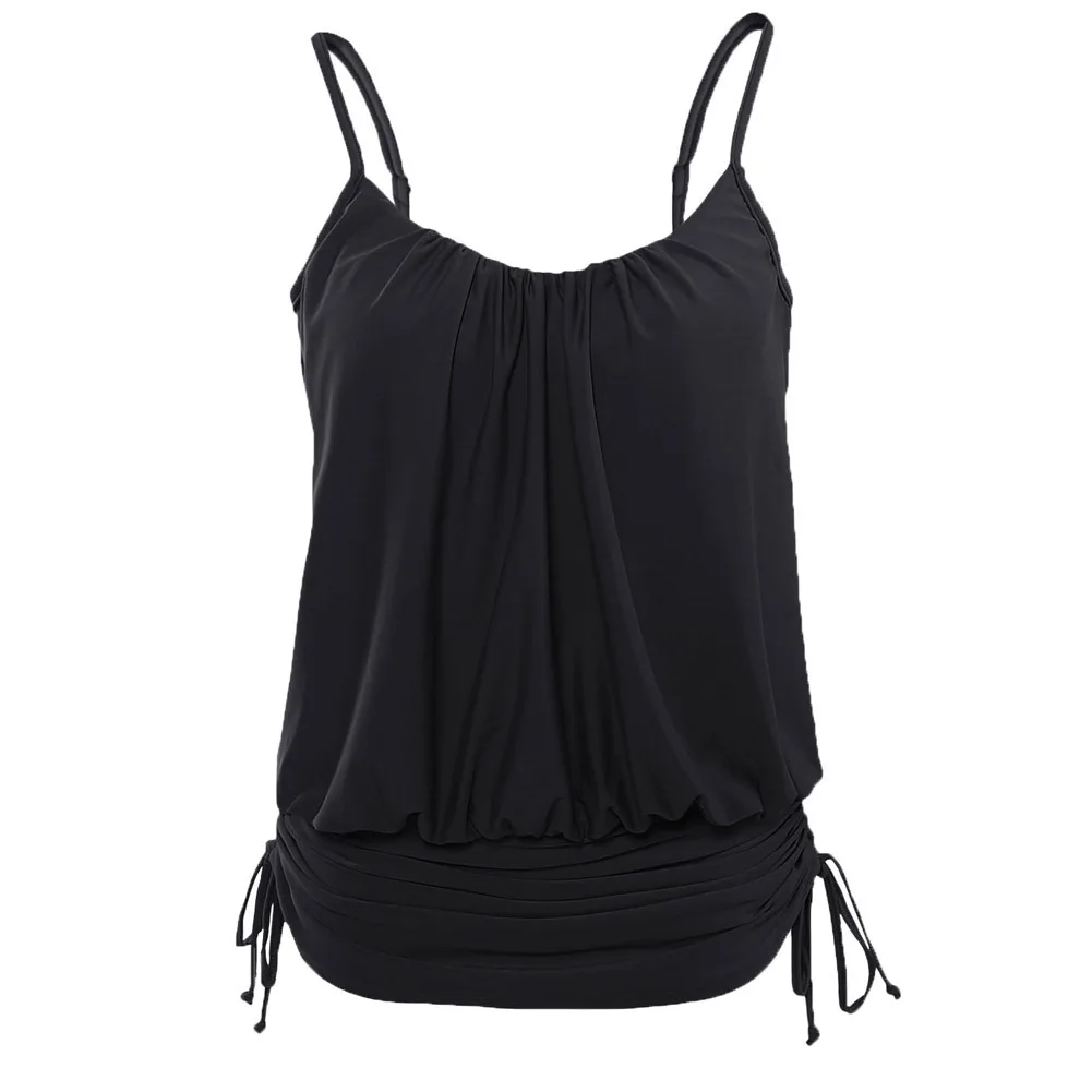 

New Plus Size Swimwear Women Swimsuit Two Pieces Tankini Padded Bathing Suit Gradient low Waist Bikini Set Beachwear Badeanzug