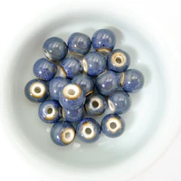12 40pcs china ceramic beads diy for earrings making porcelain bead for jewelry making 12mm components a212a