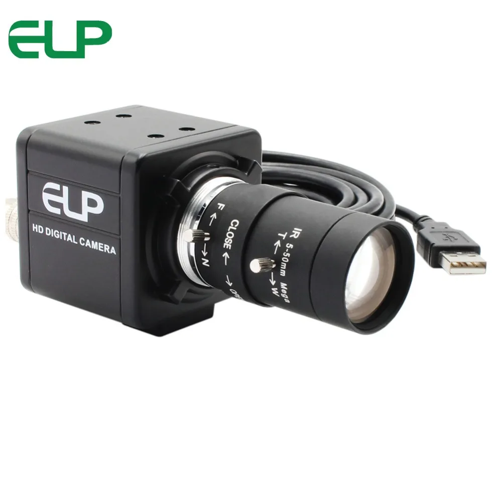 8,0 мегапиксельная 3264X2448 sony IMX179 cctv-камеры с USB ручным переменным фокусным расстоянием CS Объектив мини металлический USB промышленная камера наблюдения USB