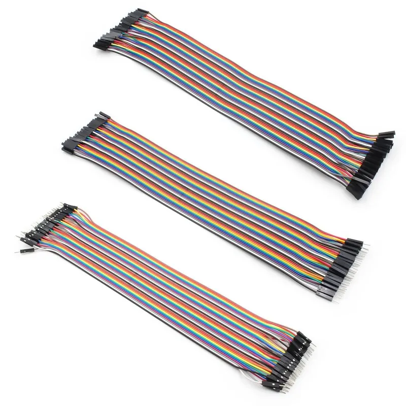 Dupont line 120 шт. 20 см мужской+ мужской женский и Женский Соединительный провод Dupont кабель для Arduino - Цвет: 20CM KIT
