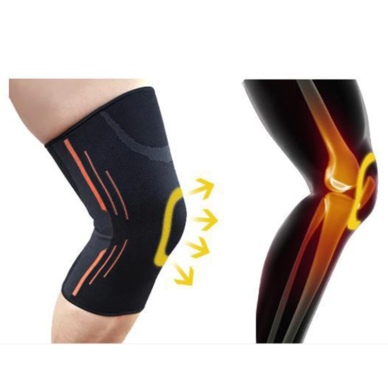 

1pcs High Quality Outdoor Knee Brace Protective Sports Safety Bandage Knee Support for Basketball Tennis Cycling Running Knee