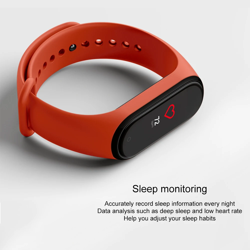 Original Xiaomi Mi Band 4 Smart Wristband 3 Color AMOLED Screen Mi Band 4 Global version Heart Rate Fitness Music Bracelet