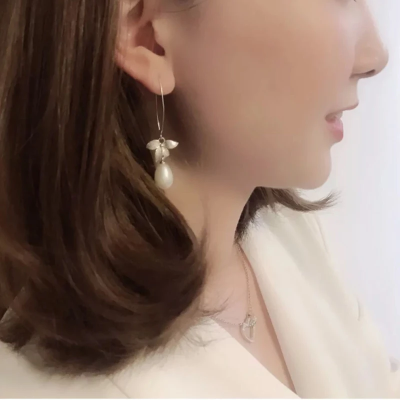 Женская модель 925 длинные серьги в богемном стиле для помолвки вечерние любимого