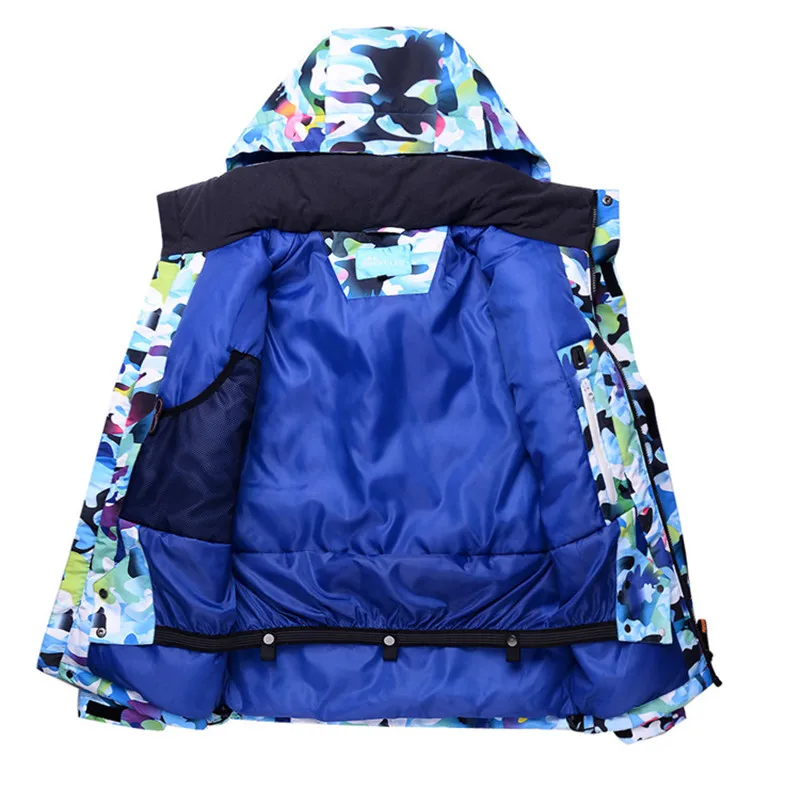 Мужская лыжная куртка спортивная пальто для сноуборда ветрозащитная