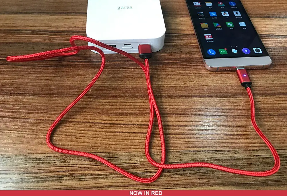 GARAS usb type C/Micro USB/для iphone Магнитный кабель USB-C/type-C быстрое зарядное устройство магнитный кабель для iphone/ipad кабель для мобильного телефона