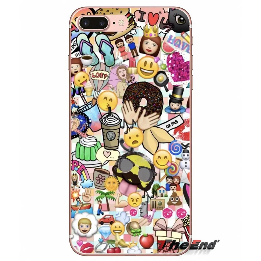 Interesting emoticons For Sony Xperia Z Z1 Z2 Z3 Z5 compact M2 M4 M5 E3 T3 XA Aqua LG G4 G5 G3 G2 Mini Capa Silicone Phone Cover | Мобильные
