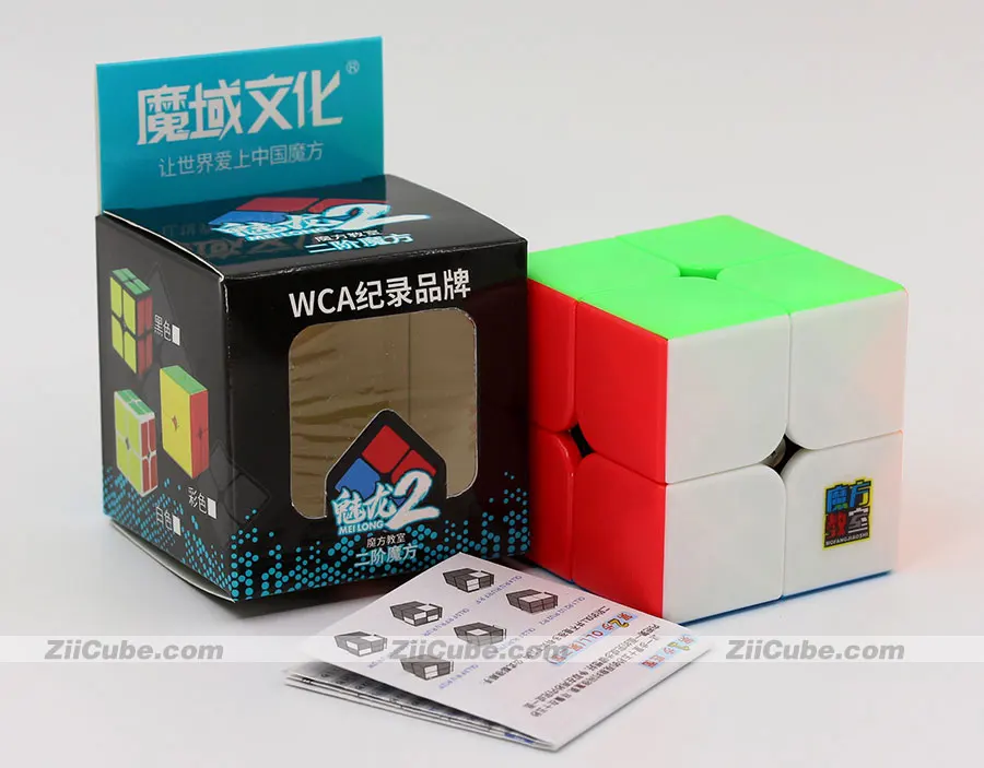MeiLong 2x2 Волшебный куб-головоломка MoYu MeiLong 2x2x2 3x3x3 4x4x4 5x5x5 6x6x6 7x7x7 Профессиональный скоростной куб edcational twist wisdom игрушки для игры - Цвет: MeiLong 2x2