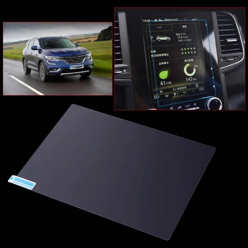 

New Car GPS Navigation Tempered Glass Screen Protective Film For Renault Koleos 2017 qyh