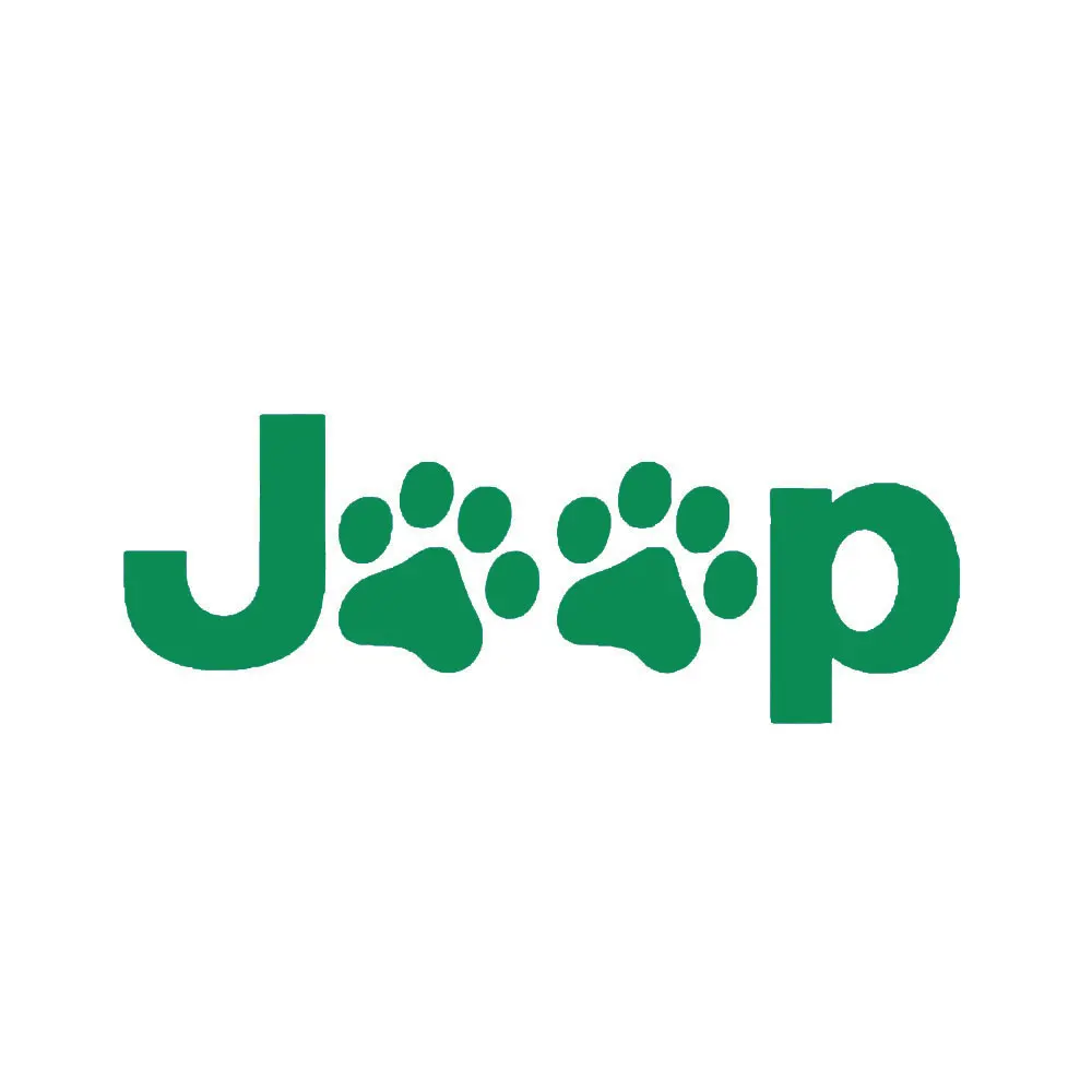 green 23,8 см X 10,4 см для Jeep Wrangler, кошка, собака, лапа, принт, виниловый бампер, наклейка s, для автомобиля, грузовика, окна, коробки для инструментов, настенная наклейка для ноутбука, ноутбука - Название цвета: green