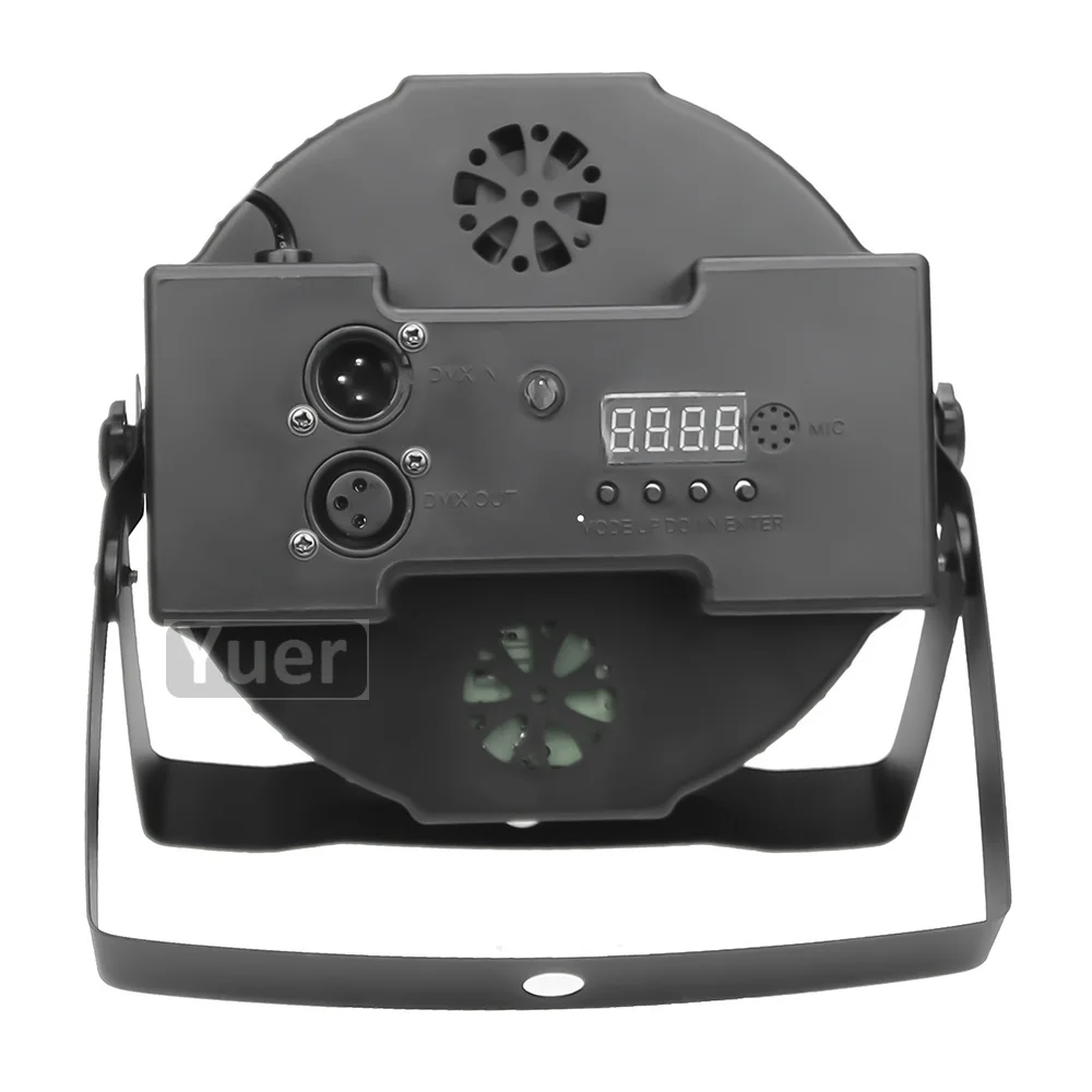 Новый дискотечный светильник 18x3W RGB Светодиодный Par DMX512 6CH DJ оборудование звуковые