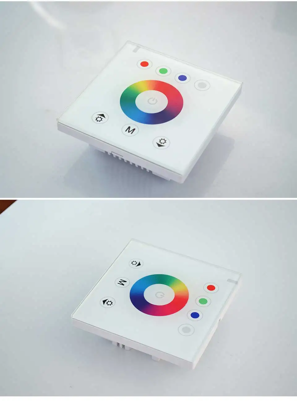 RGB светодиодный переключатель контроллер для светодиодный неон полосы света, 3CH для светодиодный полосы, DIY украшения дома освещения