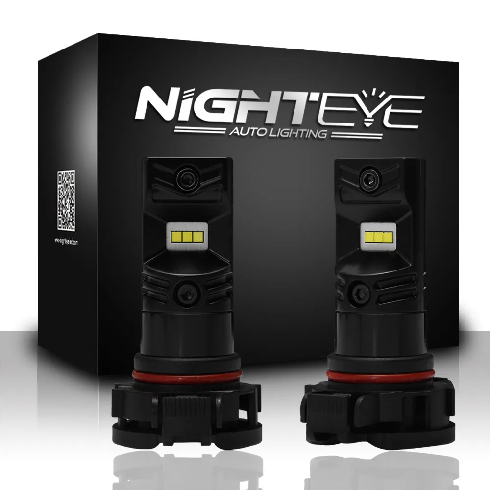 NIGHTEYE 100% абсолютно новый H16 1600LM Автомобильный светодиодный противотуманный