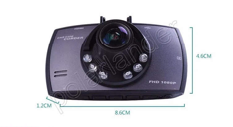 170 градусов широкоугольный 2 7 дюймовый автомобильный видеорегистратор Full HD