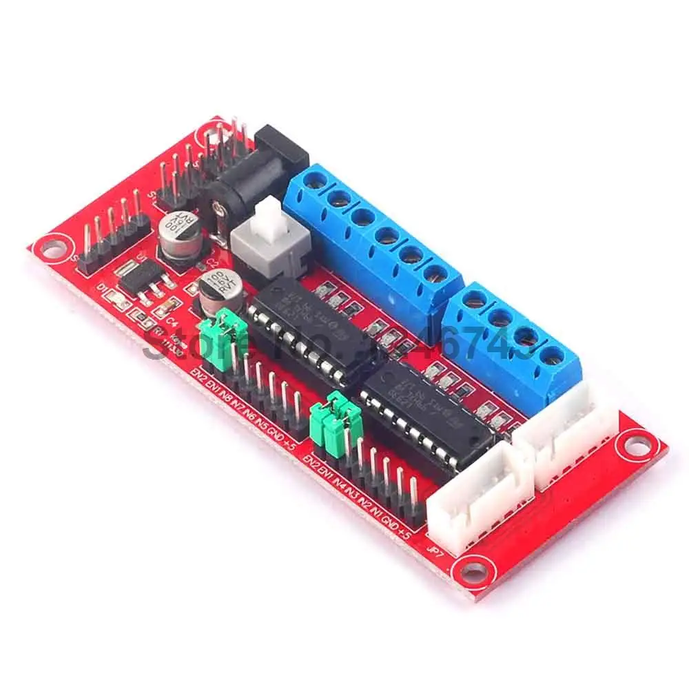 Модуль привода двигателя постоянного тока 1 шт./4WD Car / L293D модуль для Arduino Smart Robot|motor