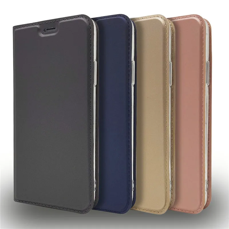 Откидной кожаный чехол PDGB для Sony Xperia X Compact XA1 XA2 XA3 Ultra 10 Plus L1 L2 роскошный книжка