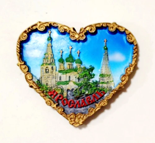 003 Горячая Ручная роспись Россия 3D смолы магниты на холодильник туристические сувениры холодильник магнитные наклейки подарок - Цвет: 003