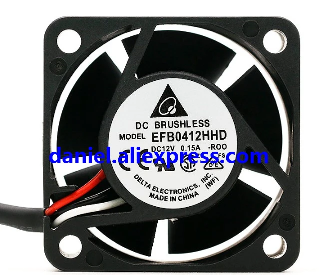 Дельта EFB0412HHD 12В 0.15A 40204 см Huawei H3C переключатель бесшумный вентилятор