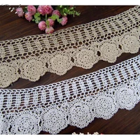 diy retro lace wool placemat cup coaster tea mug coffee kitchen drink table place mat cloth crochet doilies dining felt pad 21cm