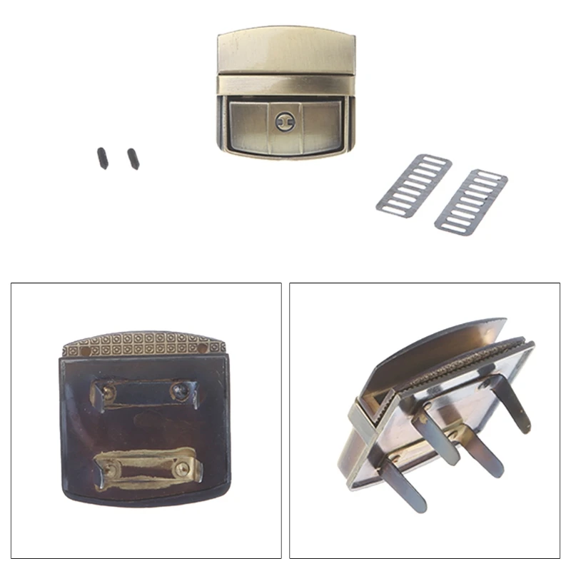 

Women Bag Accessories Buckle Turn Lock Snap Clasps Closure for Purse Handbag