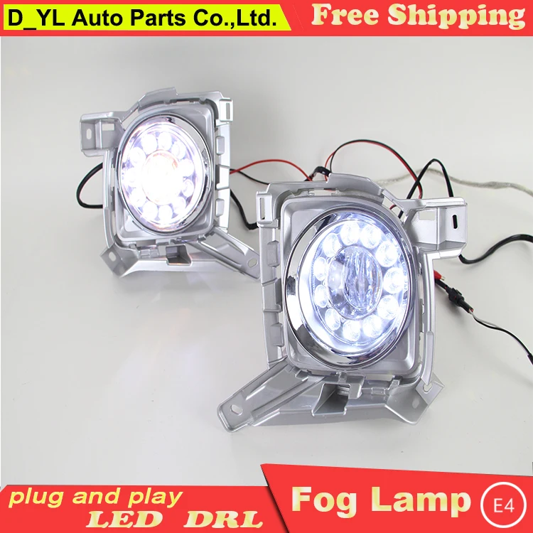Тюнинг автомобилей для Land Cruiser FJ200 2012-2014 светодиодный DRL высокая яркость