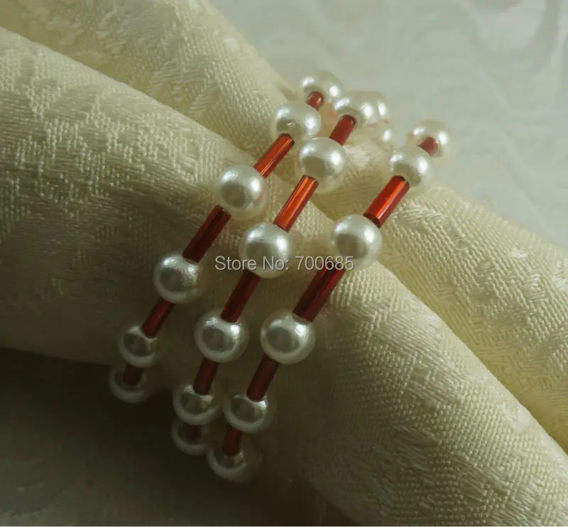 

pearl ring napkin, bulk napkin holder
