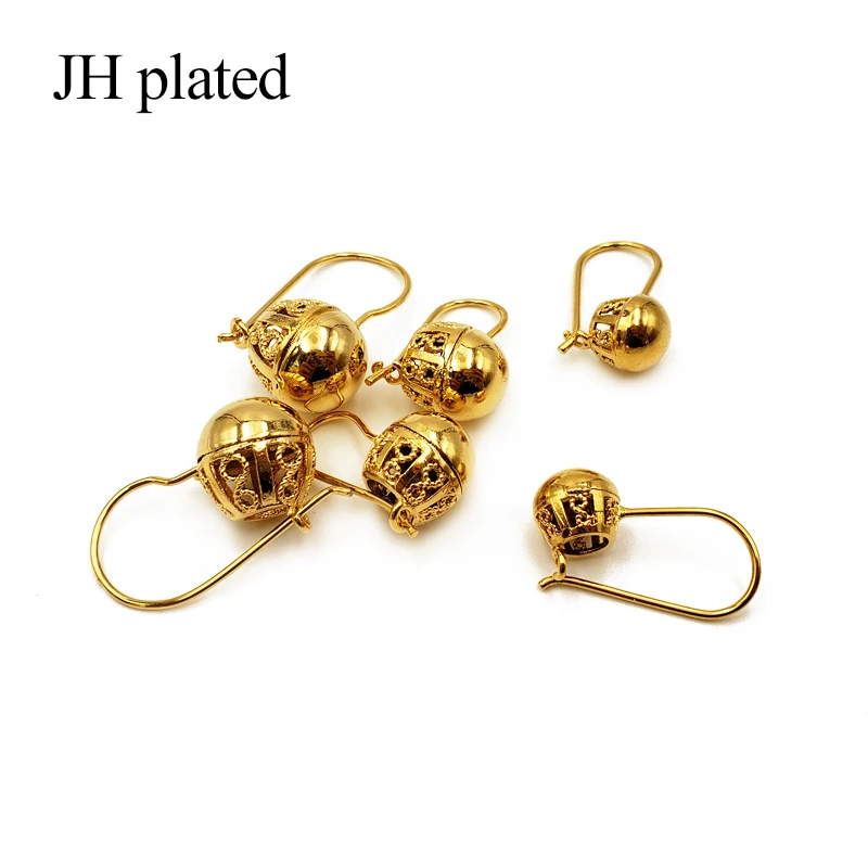 JHplated Мода 2019 Эфиопский Ближний Восток Африканский 24K золотой цвет шар маленькие