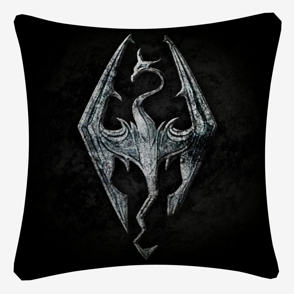 Skyrim The Elder Scrolls игровой дизайн декоративное постельное белье подушки Чехлы для дивана 45x45 см бросок наволочка для дома Декор Almofada