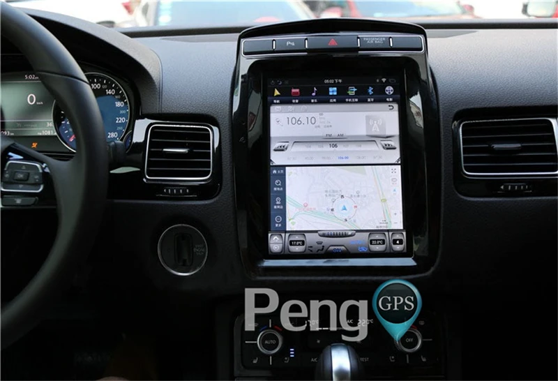 Tesla стиль 10,4 дюймов ips экран Android 6,0 Автомобильный gps-навигация, dvd-плеер для VW для Touareg 2010- мультимедиа головное устройство