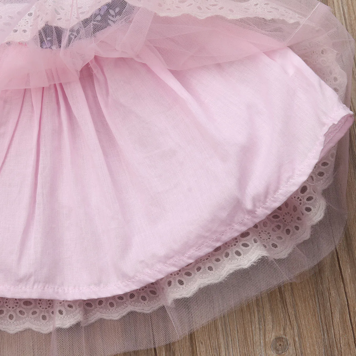 Emmababy 2018 Newborn Kids Baby Girls Tulle Sleeveless Floral Pageant Party Bridesmaid Formal Gown Dress 9M-5Y | Детская одежда и