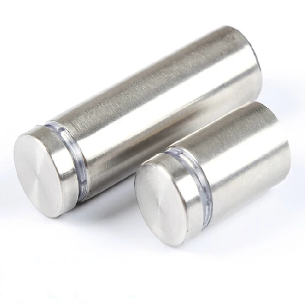 Wkooa 12x40 мм стальные стеклянные стойки для ногтей серебристого цвета|silver fake nails|silver