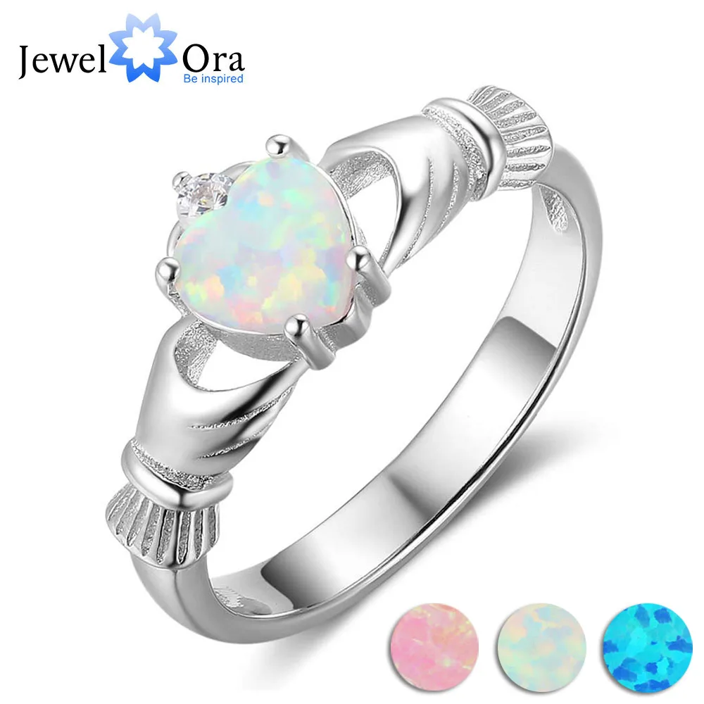 Claddagh кольцо из чистого серебра 925 пробы женские кольца Классический браслет с