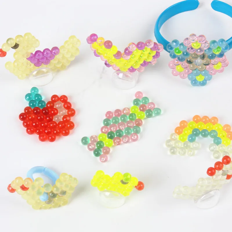 1500 шт. прозрачные бусины распылители для детей|Пазлы| |