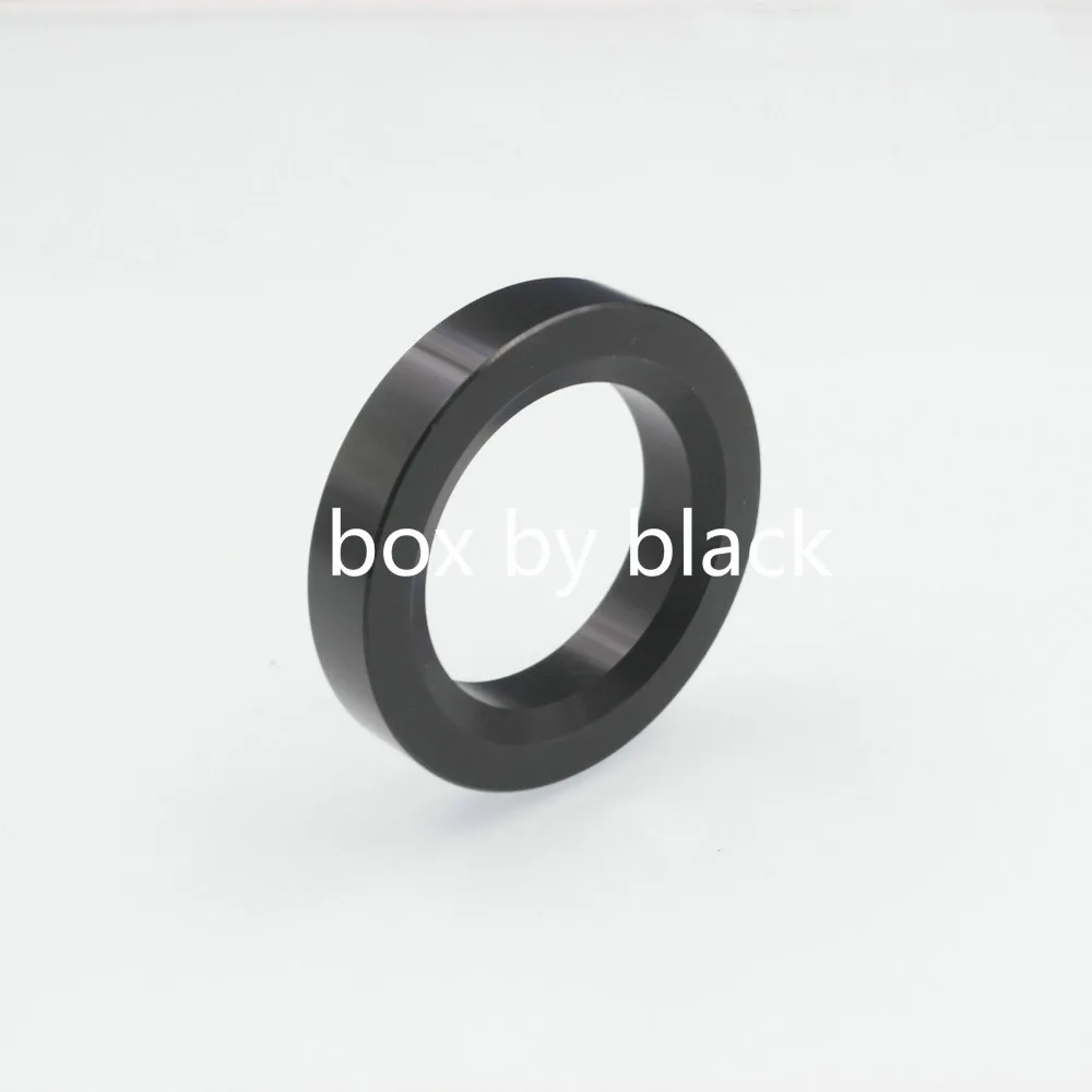 100 шт./лот 54 мм алюминиевые трубки усилителя Украшения Кольца для 300B 5U4G 6CA7 EL34 с