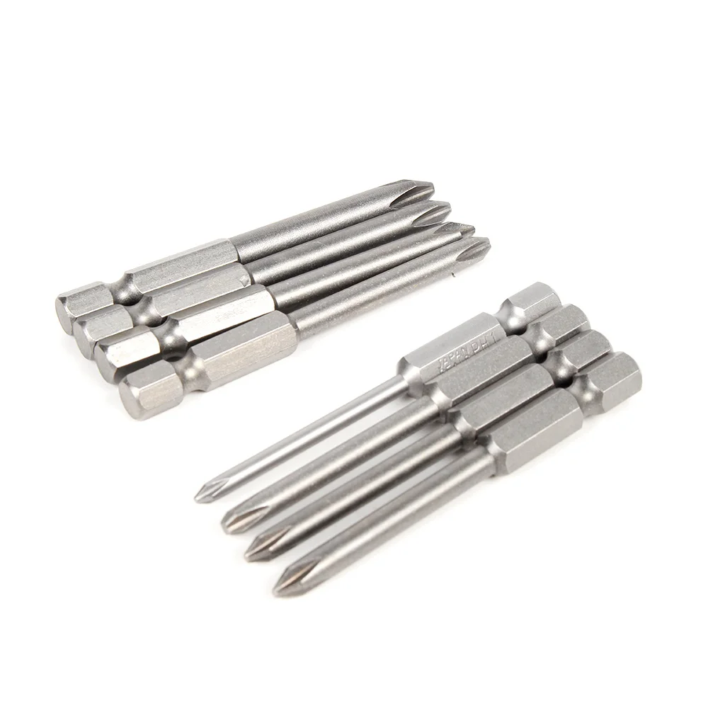 Новинка 8 шт. 65 мм магнитный длинный шестигранный для крестовой головки отвертки