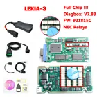 Лучший Полный чип Lexia 3 Lexia3 V48v25 новые Diagbox V7.83 Pp2000 Lexia-3 прошивки 921815c диагностический инструмент