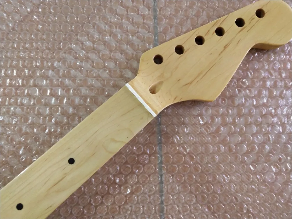 Гитарная шейка Fretless для ST замена 22 Лада Кленовая глянцевая отделка|Гитары| |