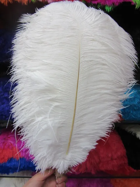100 Uds hermosas plumas de avestruz 16-18 pulgadas 40-45 cm elecci&oacute;n de colores-1