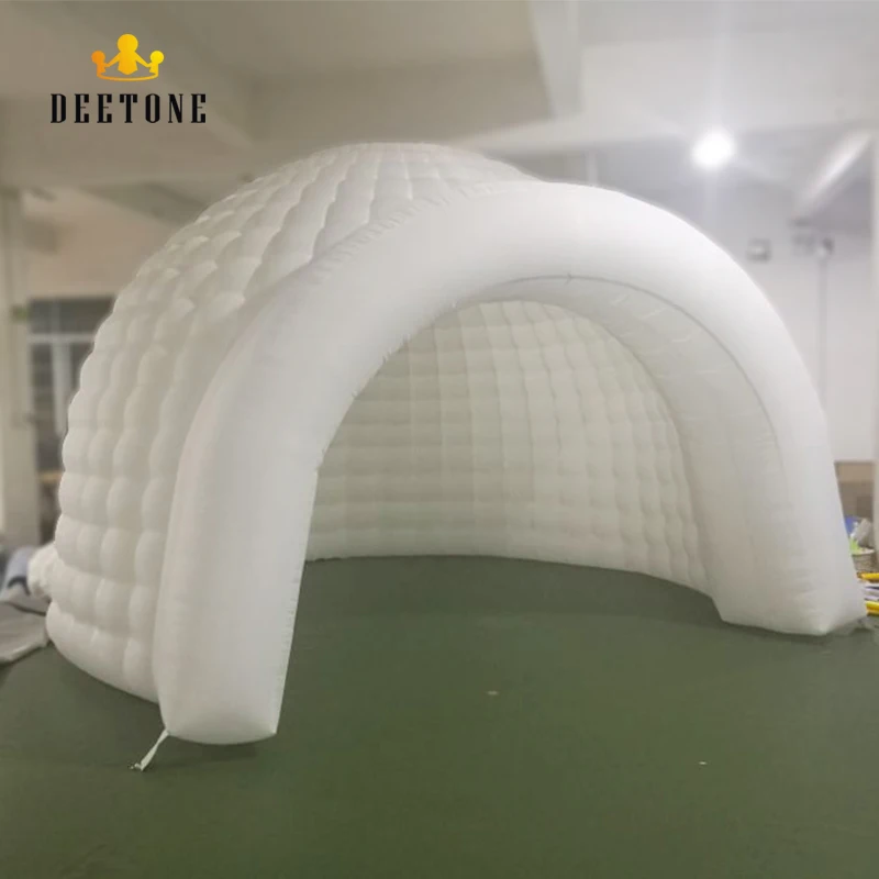 Надувная купольная палатка для Igloo 4M Dia бесплатная доставка 2019 | Игрушки и хобби