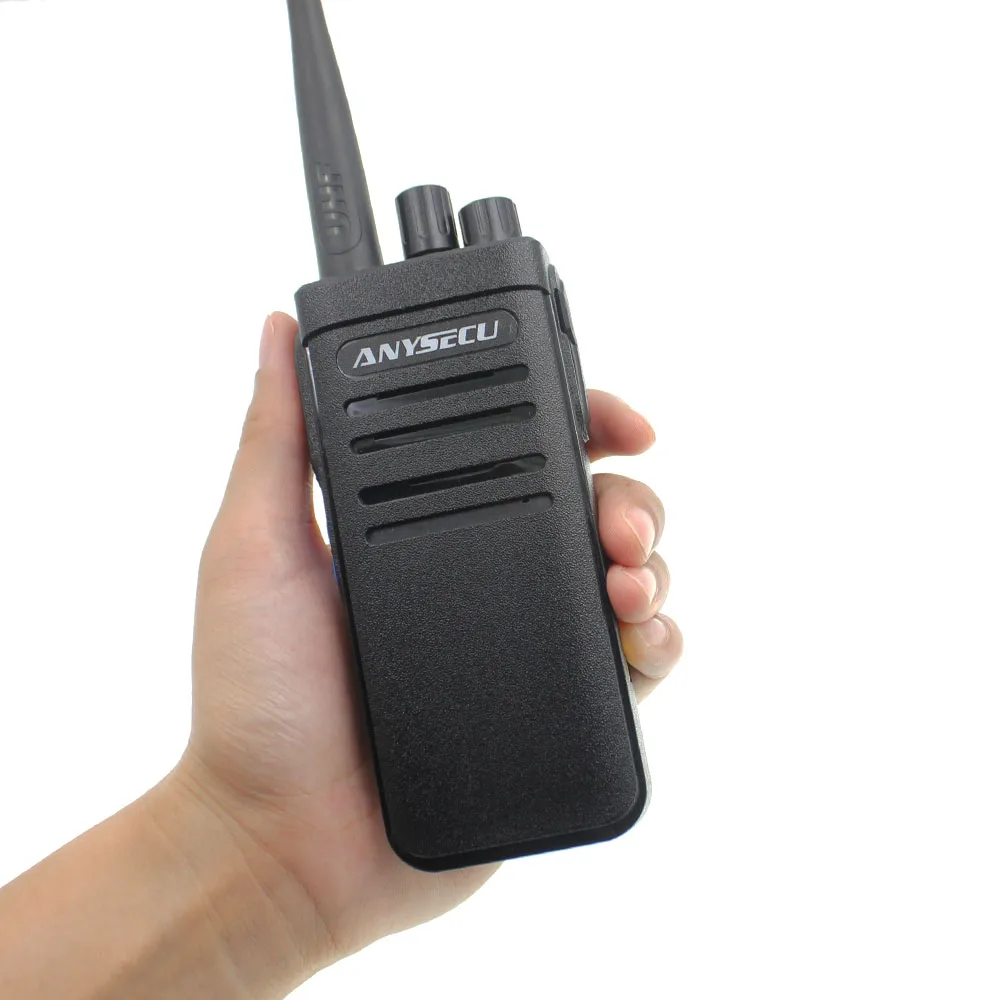 AC-P900 Высокая выходная мощность 13,8 Вт AC-P900 двухстороннее радио Anysecu Walkie Talkie 400-520MHz Ham радио UHF приемопередатчик - Цвет: AC-P900