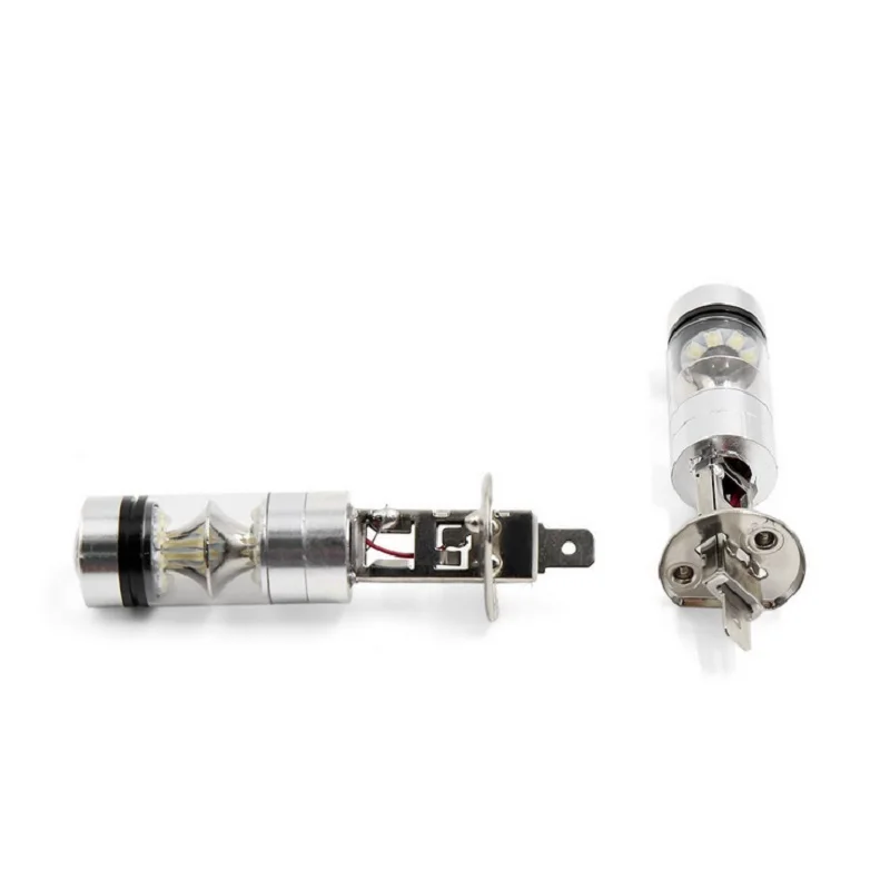 H1 20SMD LED 100W 1000LM White 6000k/Yellow 4300K Driving Light Lamp Car Head Daytime Running Fog Led Bulb Styling | Автомобили и