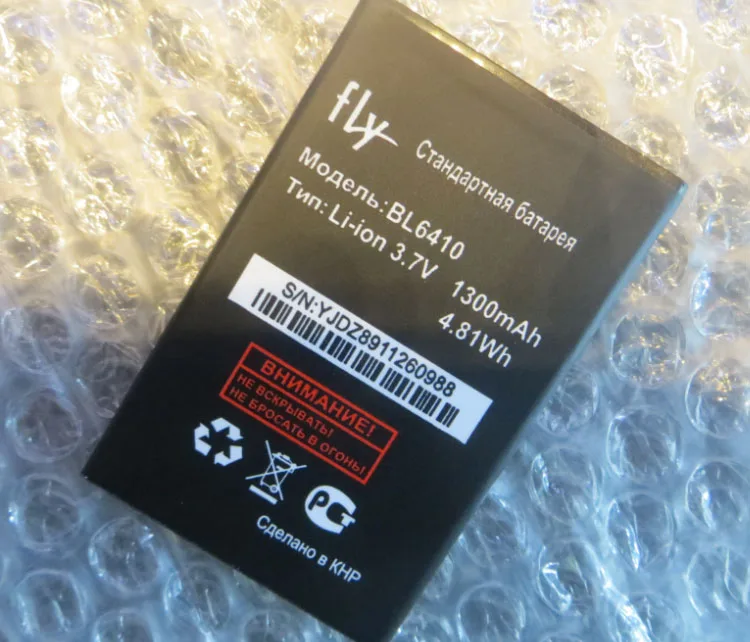 Высокое качество для FLY BL6410 новый мобильный телефон оригинальный литиевый