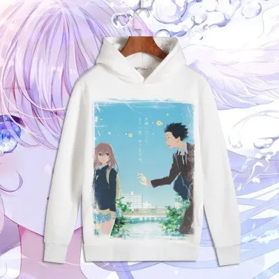 14 Бесшумный голос Nishimiya Shouko Косплей Koe No Katachi ishida shouya пуловер с принтом толстовки флисовая толстовка для осени - Цвет: 14