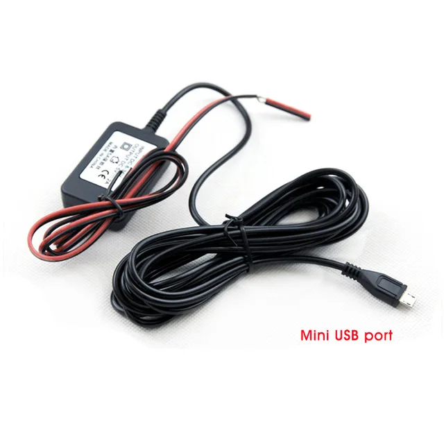 Универсальное автомобильное зарядное устройство Mini USB адаптер для