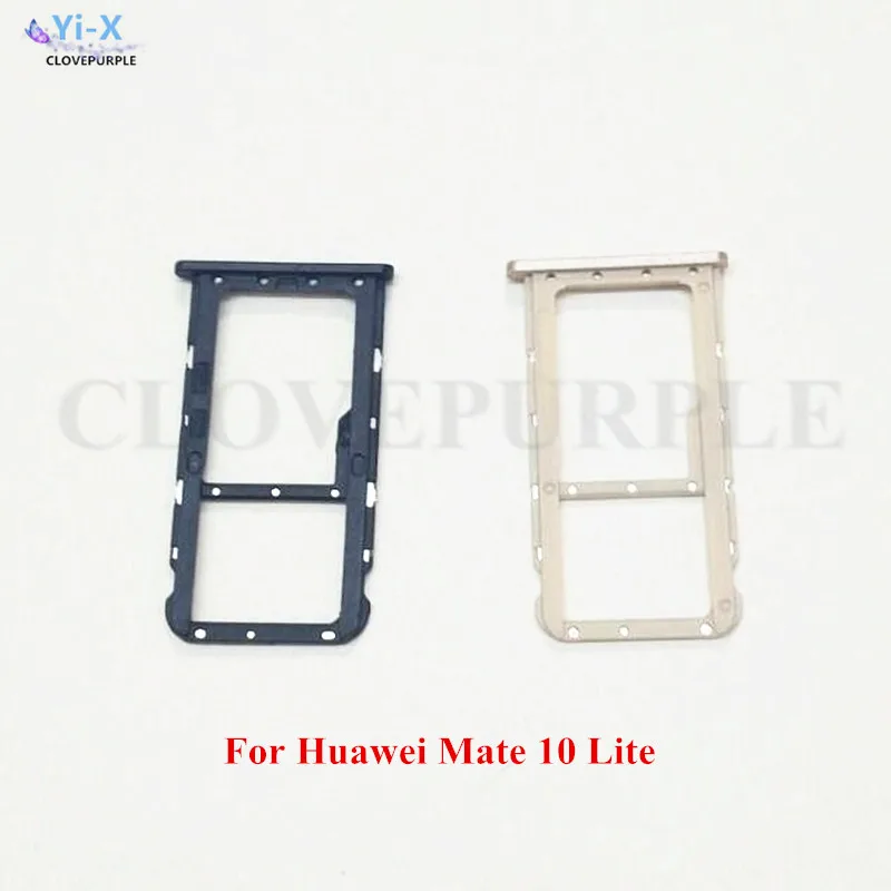 Держатель лотка для карт Nano SIM/ Micro SIM 1 шт. слот SD адаптер Huawei G10 Honor 9i Nova 2i Mate 10 Lite |